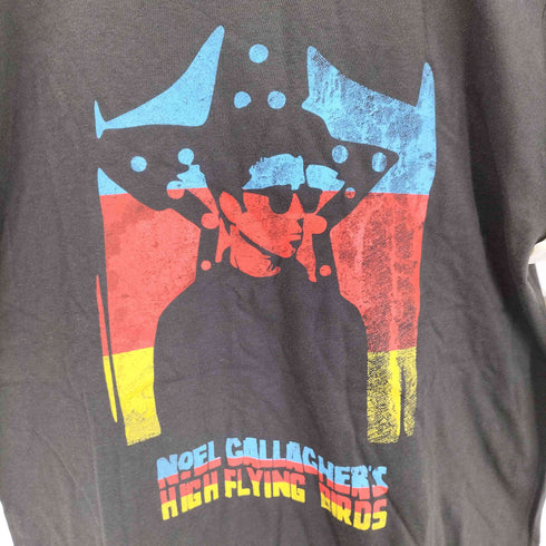 プリントクルーネックバンドTシャツ メンズ JPN:S